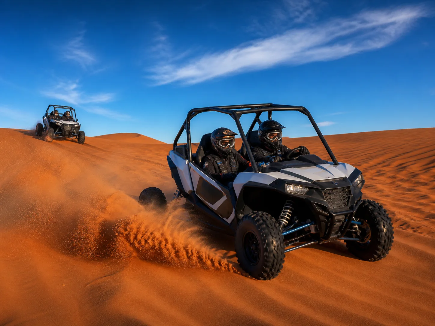 Dune Buggy Dubai experience in the Dubai desert